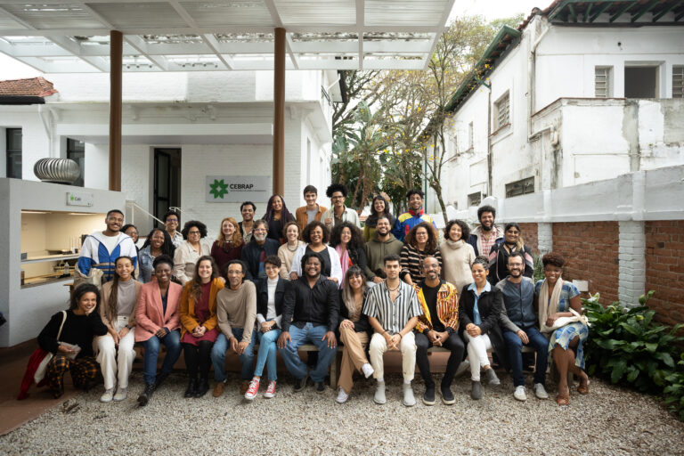 Foto do Seminário Interno do Afro em 2022 na sede do Cebrap em São Paulo.                                           Crédito: Vanezza Soares