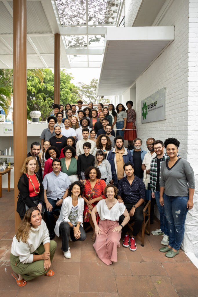 Foto do Seminário Interno do Afro em 2022 na sede do Cebrap em São Paulo.                                           Crédito: Vanezza Soares
